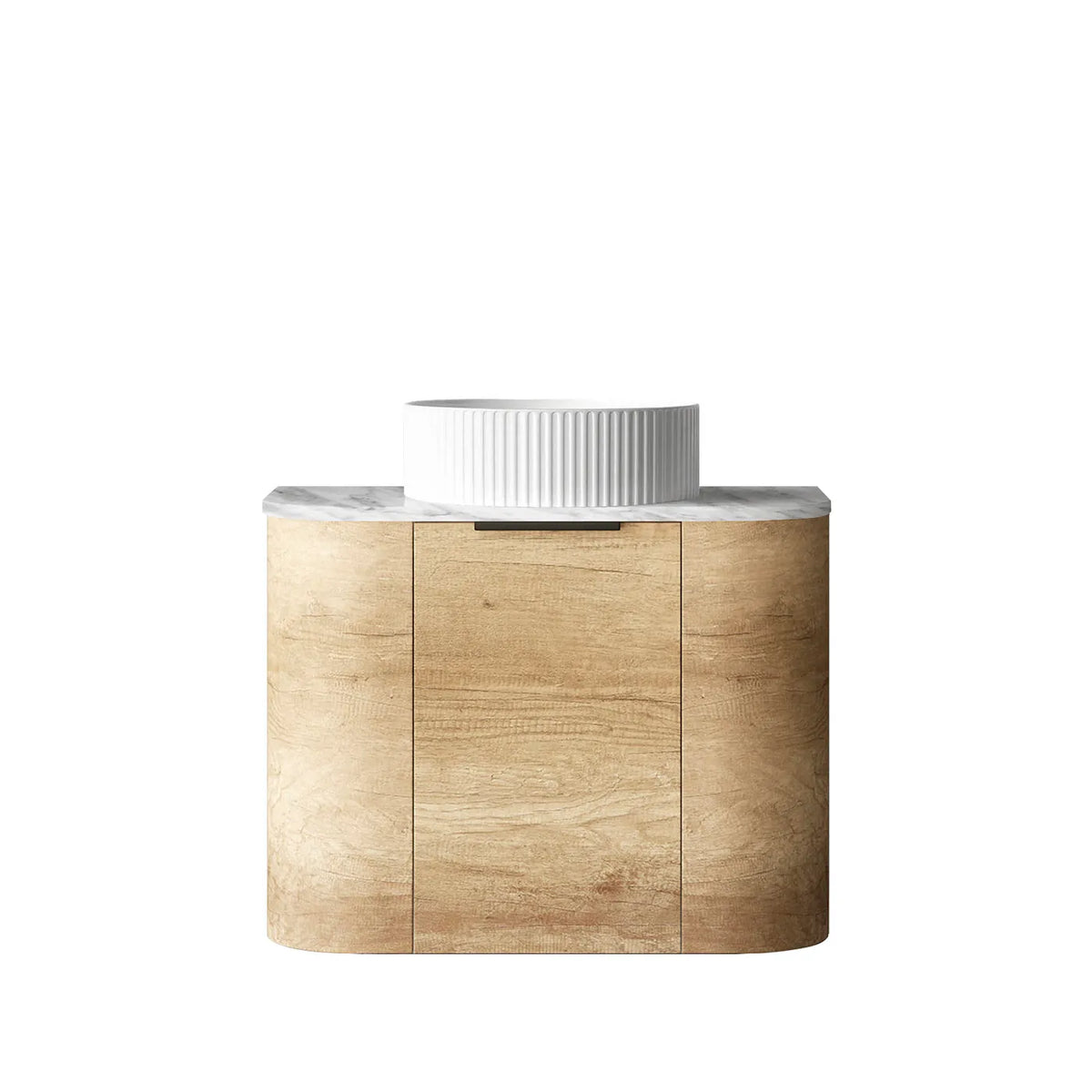 Otti Bondi Wall Hung Vanity, Natural Oak