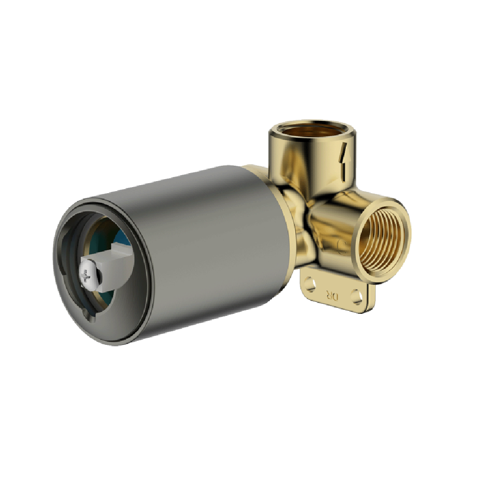 Abey Poco Shower Mixer Internal, (In Wall Body Only), Gunmetal, 6SH-INT-GM