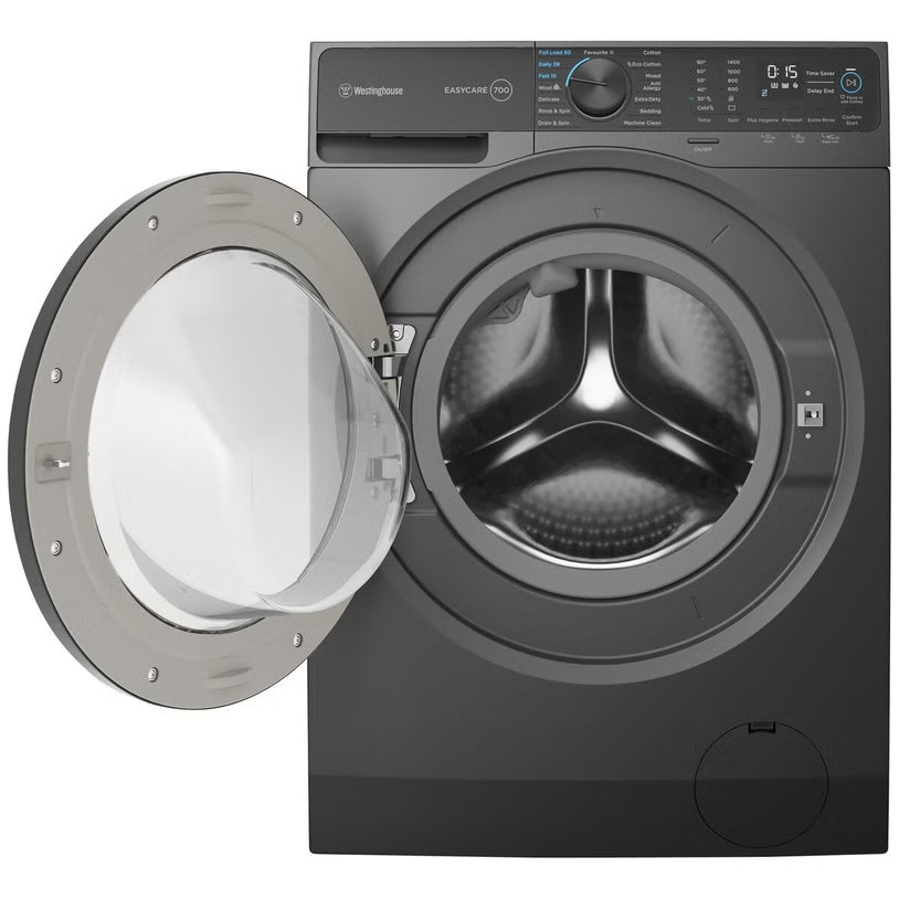 Westinghouse WWF1044M7SAS EasyCare 700 10kg Front Load Washing Machine, Grey - Westinghouse Factory Seconds (Copy)