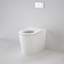 Caroma 766300W Liano Cleanflush® Invisi Series II® Easy Height Wall Faced Suite with Liano Care Single Flap Seat - White (with GermGard®) - Special Order