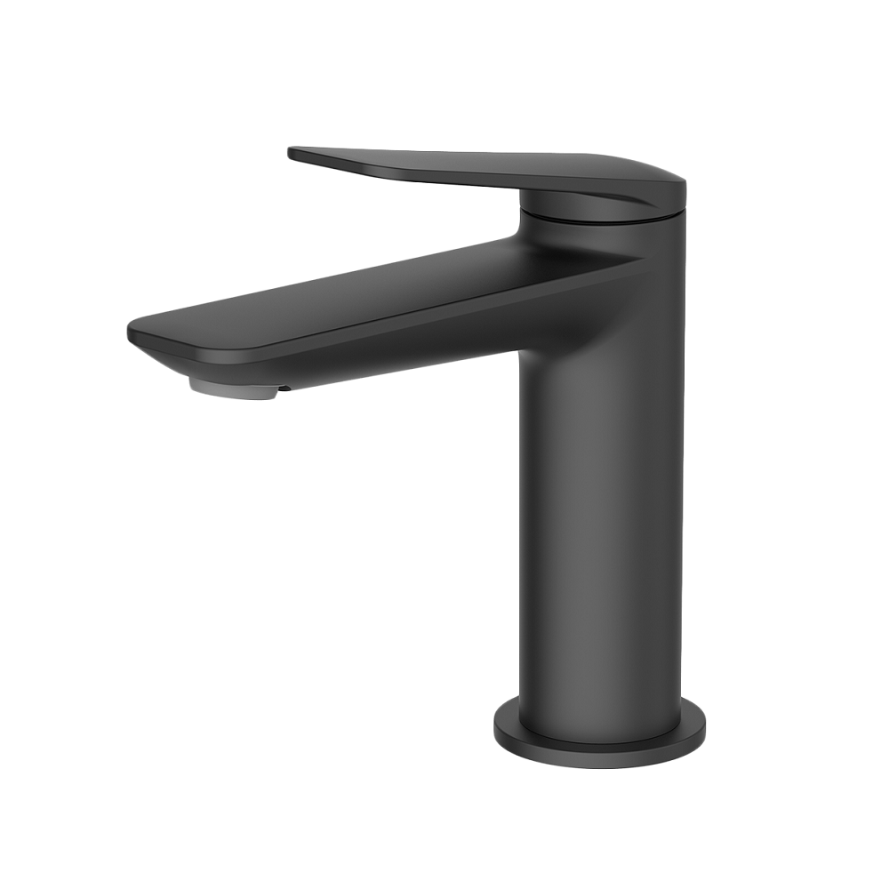 Abey Vela Basin Mixer, Black, 7B1-B