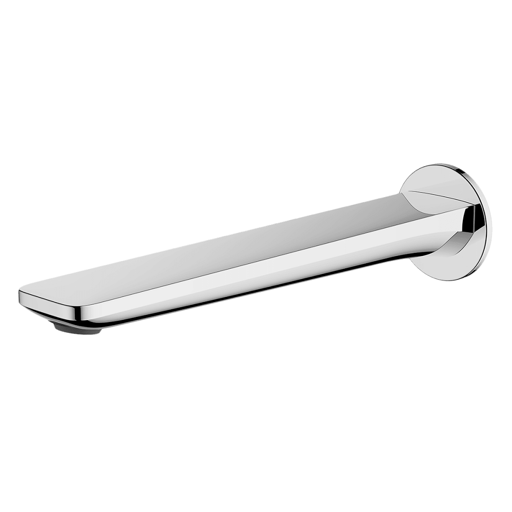 Abey Vela Wall Spout, 220mm, Chrome, 7S-C220