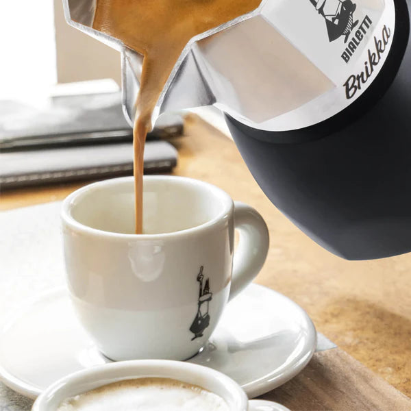 Bialetti Brikka Espresso Coffee Maker Stove Top Percolator, 2 Cups - Special Order