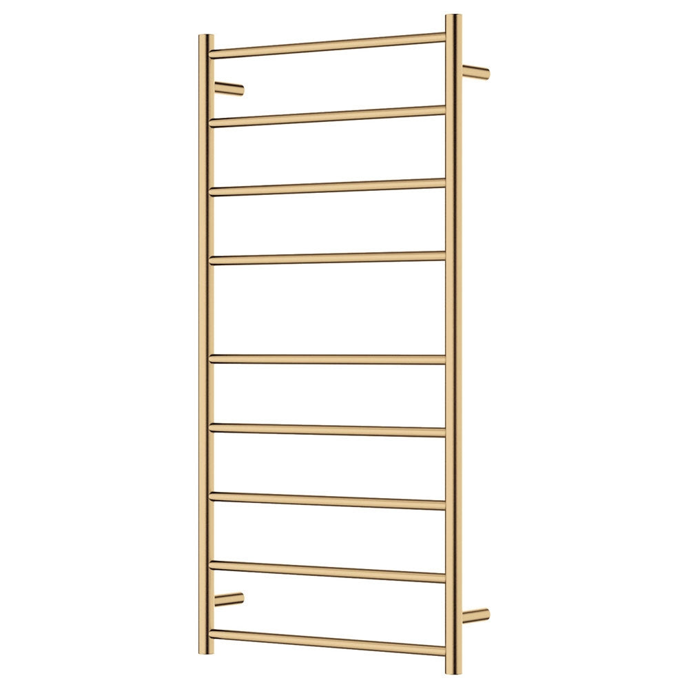 Fienza 82760120UB Isabella Heated Towel Rail, 600 x 1200mm, Urban Brass