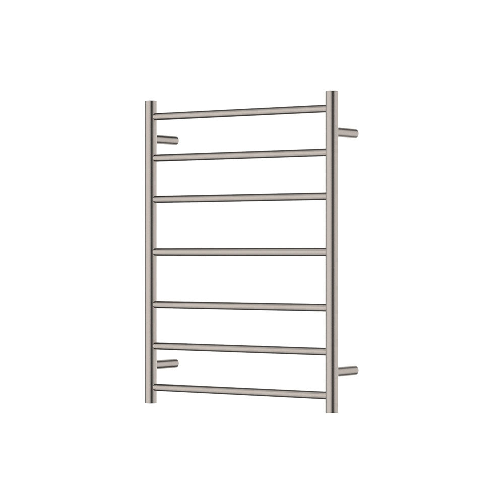 Fienza 8276080BN Isabella Heated Towel Rail, 600 x 800mm, Brushed Nickel