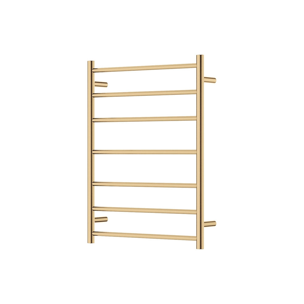 Fienza 8276080UB Isabella Heated Towel Rail, 600 x 800mm, Urban Brass
