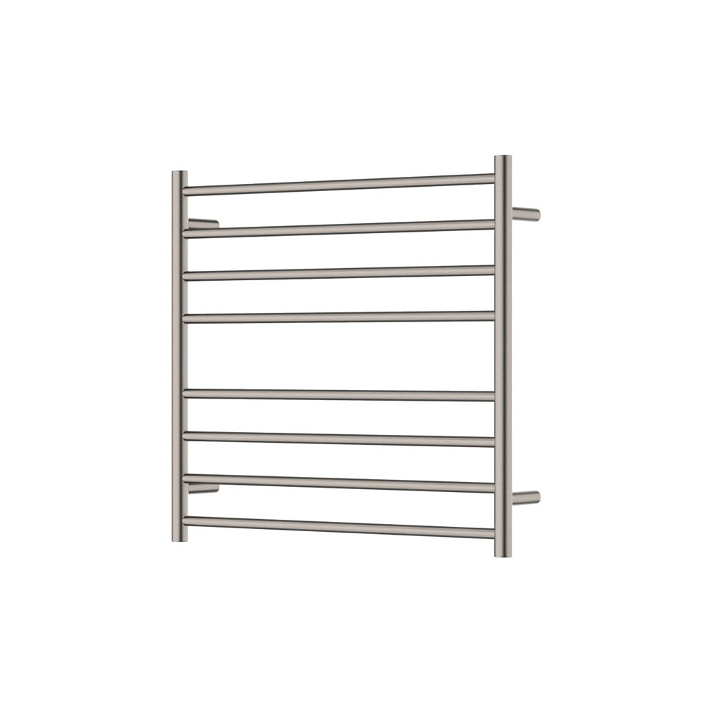 Fienza 8277570BN Isabella Heated Towel Rail, 750 x 700mm, Brushed Nickel