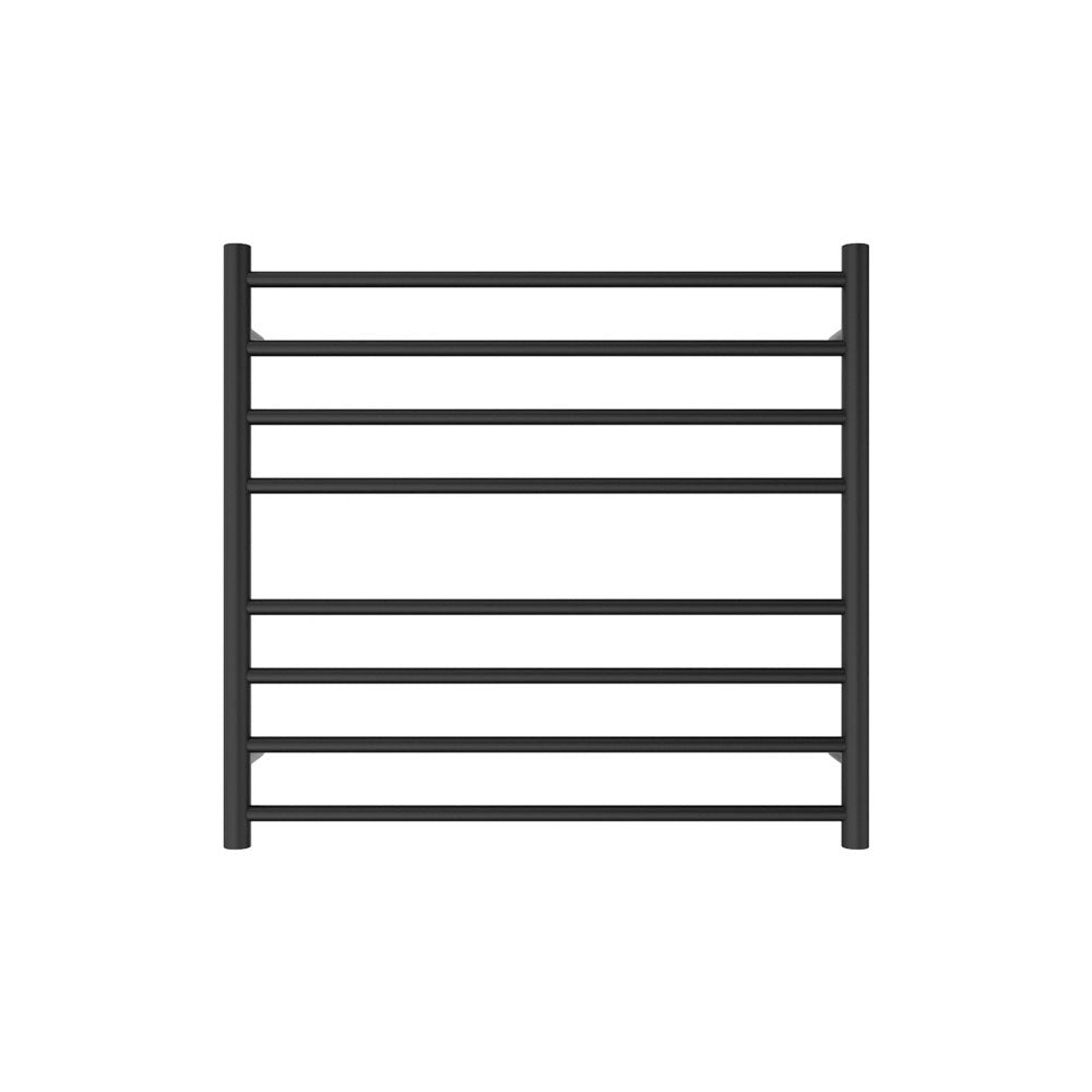 Fienza 8277570MB Isabella Heated Towel Rail, 750 x 700mm, Matte Black