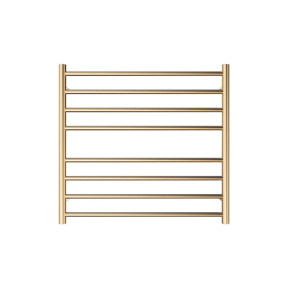 Fienza 8277570UB Isabella Heated Towel Rail, 750 x 700mm, Urban Brass