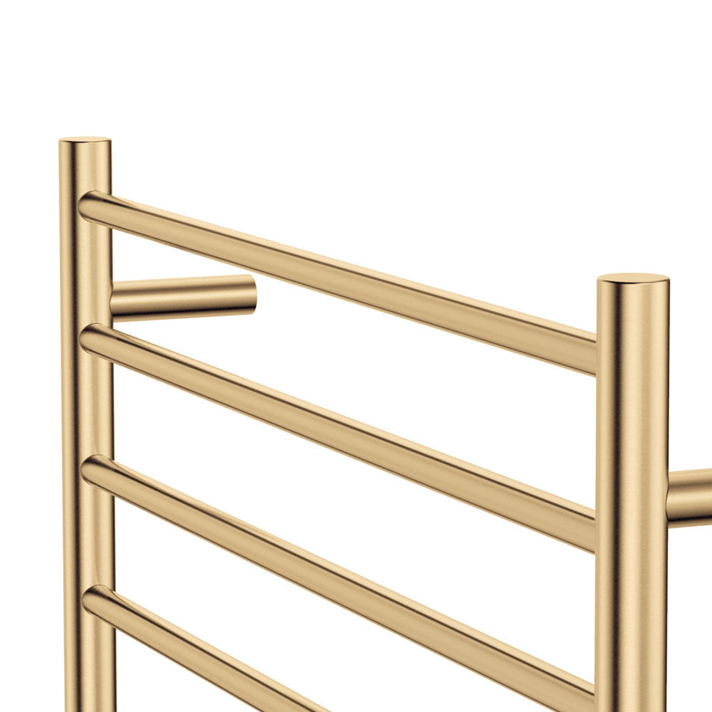 Fienza 8277570UB Isabella Heated Towel Rail, 750 x 700mm, Urban Brass