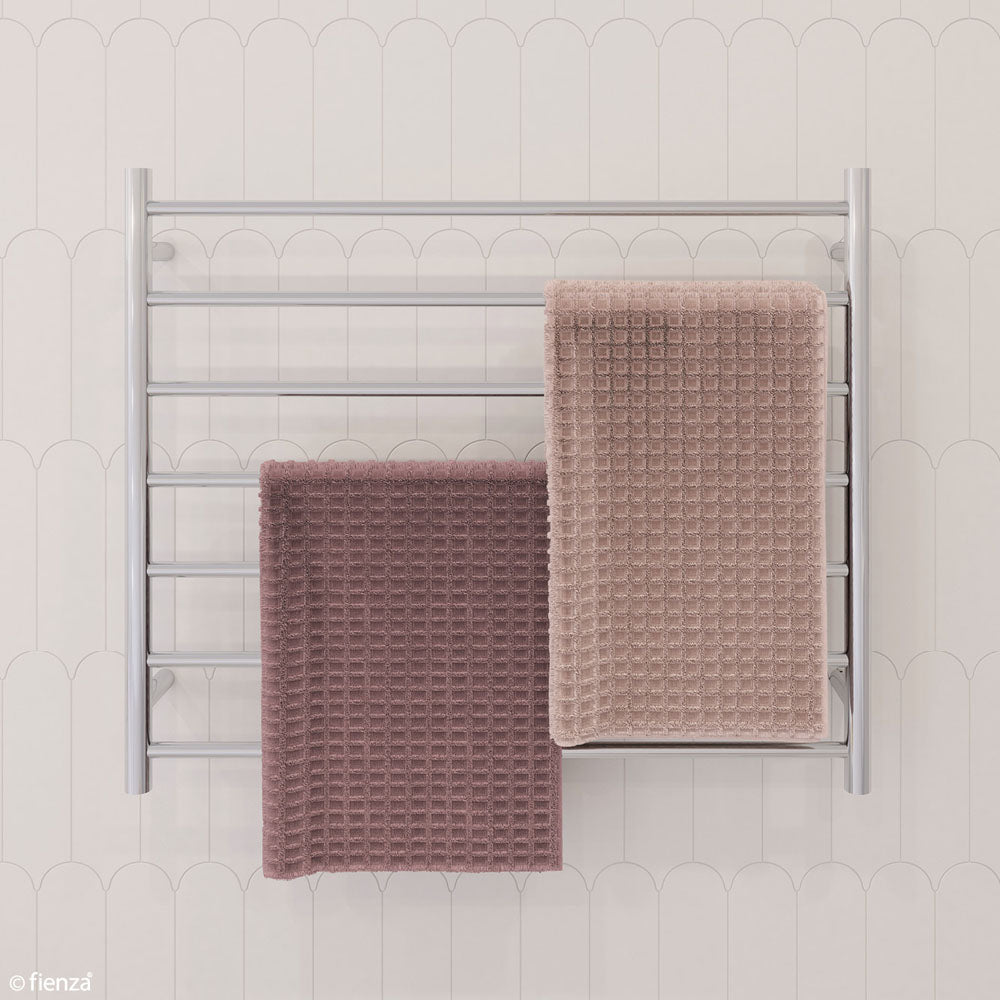 Fienza 8279075 Isabella Heated Towel Rail, 900 x 750mm, Chrome