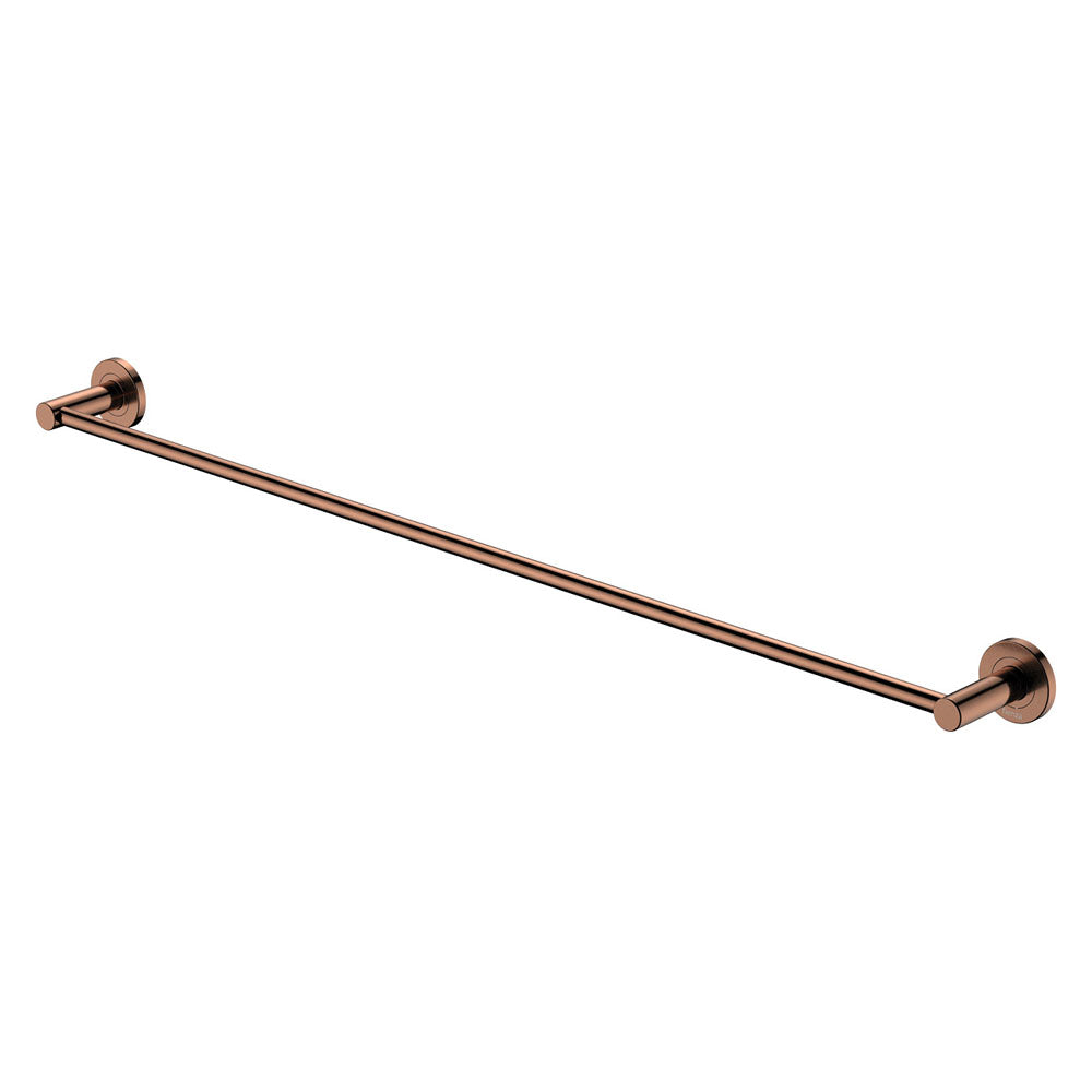 Fienza 82801CO Kaya 900mm Single Towel Rail, Brushed Copper
