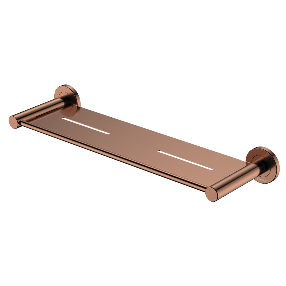 Fienza 82807CO Kaya Shower Shelf, Brushed Copper