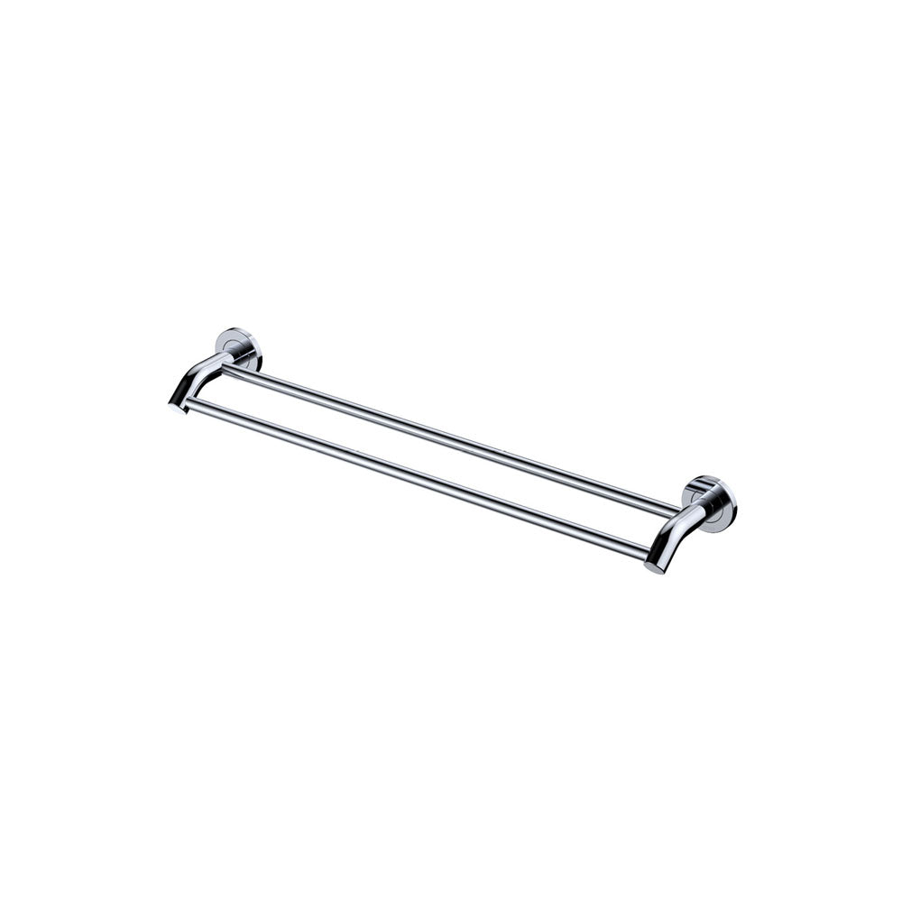 Fienza 8280860 Kaya Double Towel Rail, 600mm, Chrome