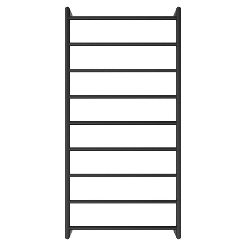 Fienza 82860120MB Kaya Heated Towel Rail, 600 x 1200mm, Matte Black