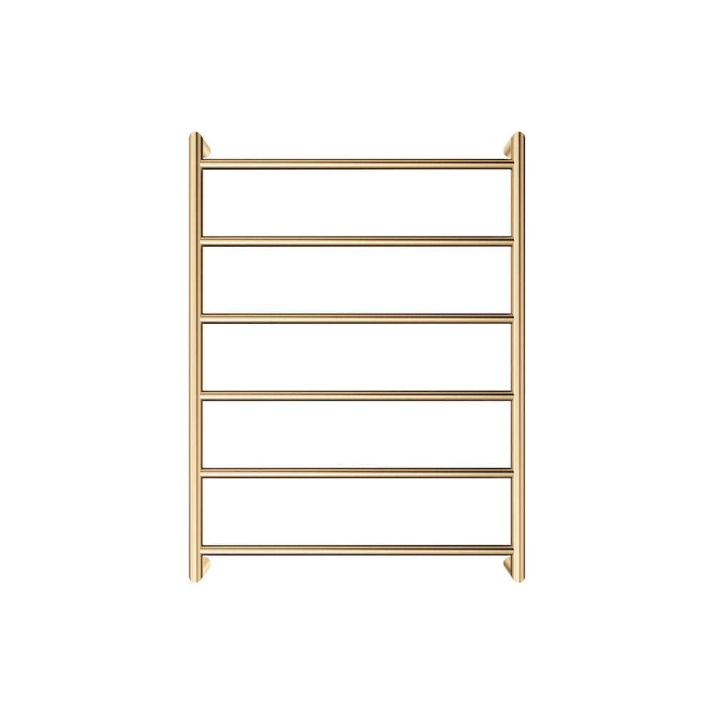 Fienza 8286080UB Kaya Heated Towel Rail, 600 x 800mm, Urban Brass