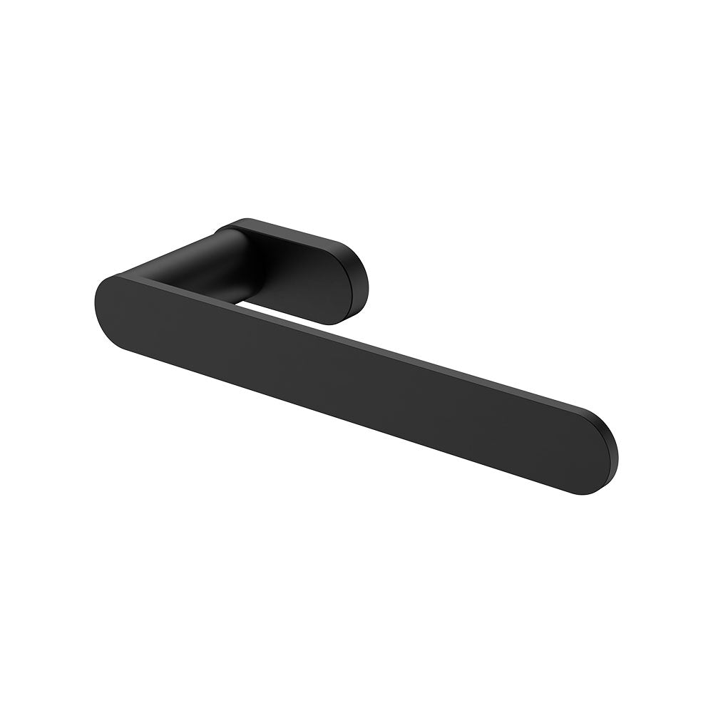 Fienza 88902B Empire Slim Hand Towel Holder, Matte Black