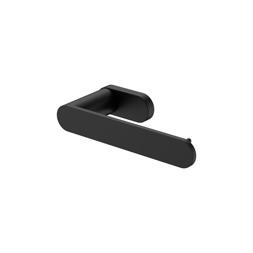 Fienza 88903B Empire Slim Toilet Roll Holder, Matte Black