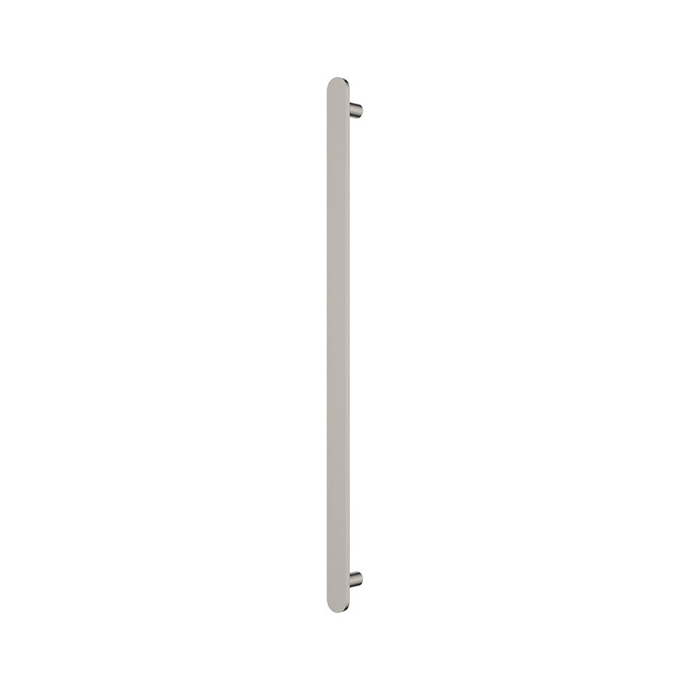 Fienza 889900BN Empire Slim Vertical Heated Towel Rail, 12V 900mm, (1 Bar), Brushed Nickel