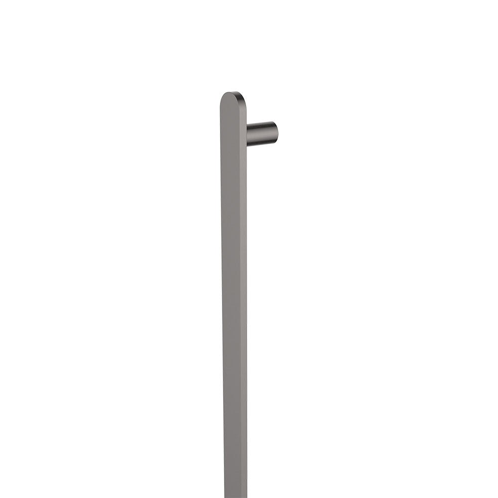 Fienza 889900GM Empire Slim Vertical Heated Towel Rail, 12V 900mm, (1 Bar), Gun Metal
