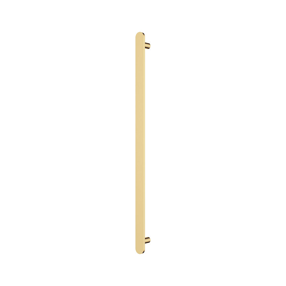 Fienza 889900UB Empire Slim Vertical Heated Towel Rail, 12V, 900mm, (1 Bar), Urban Brass
