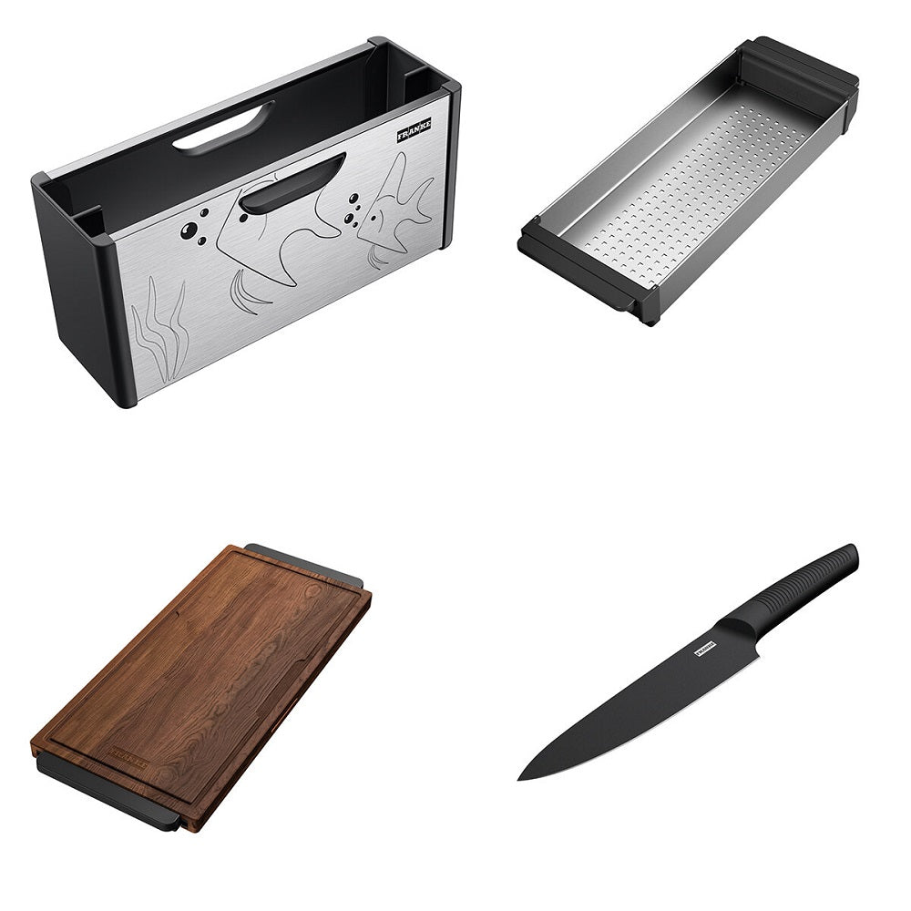 Franke Andy Chef Bolero Accessory Kit, Stainless Steel AC946