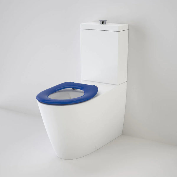 Caroma 901920SB Care 800 Cleanflush® Wall Faced Toilet Suite - Caravelle Care SF SB - with GermGard® - Special Order