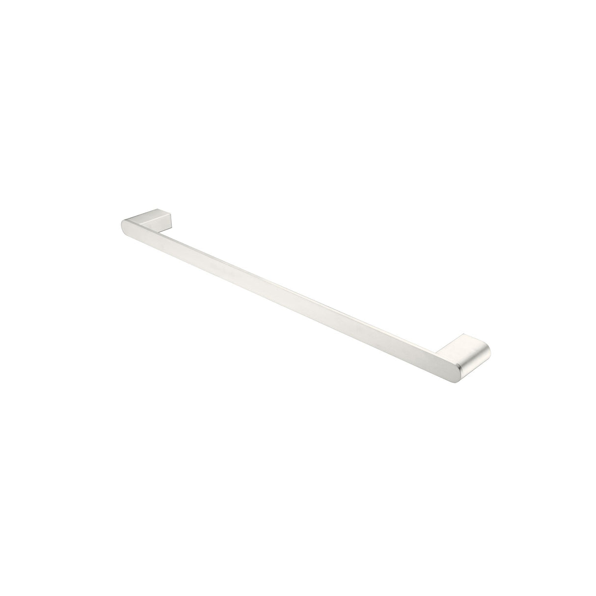 Nero NR9024BN Bianca Single Towel Rail 600mm - Brushed Nickel