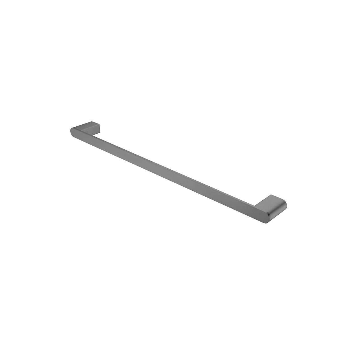 Nero NR9024GM Bianca Single Towel Rail 600mm - Gunmetal Grey