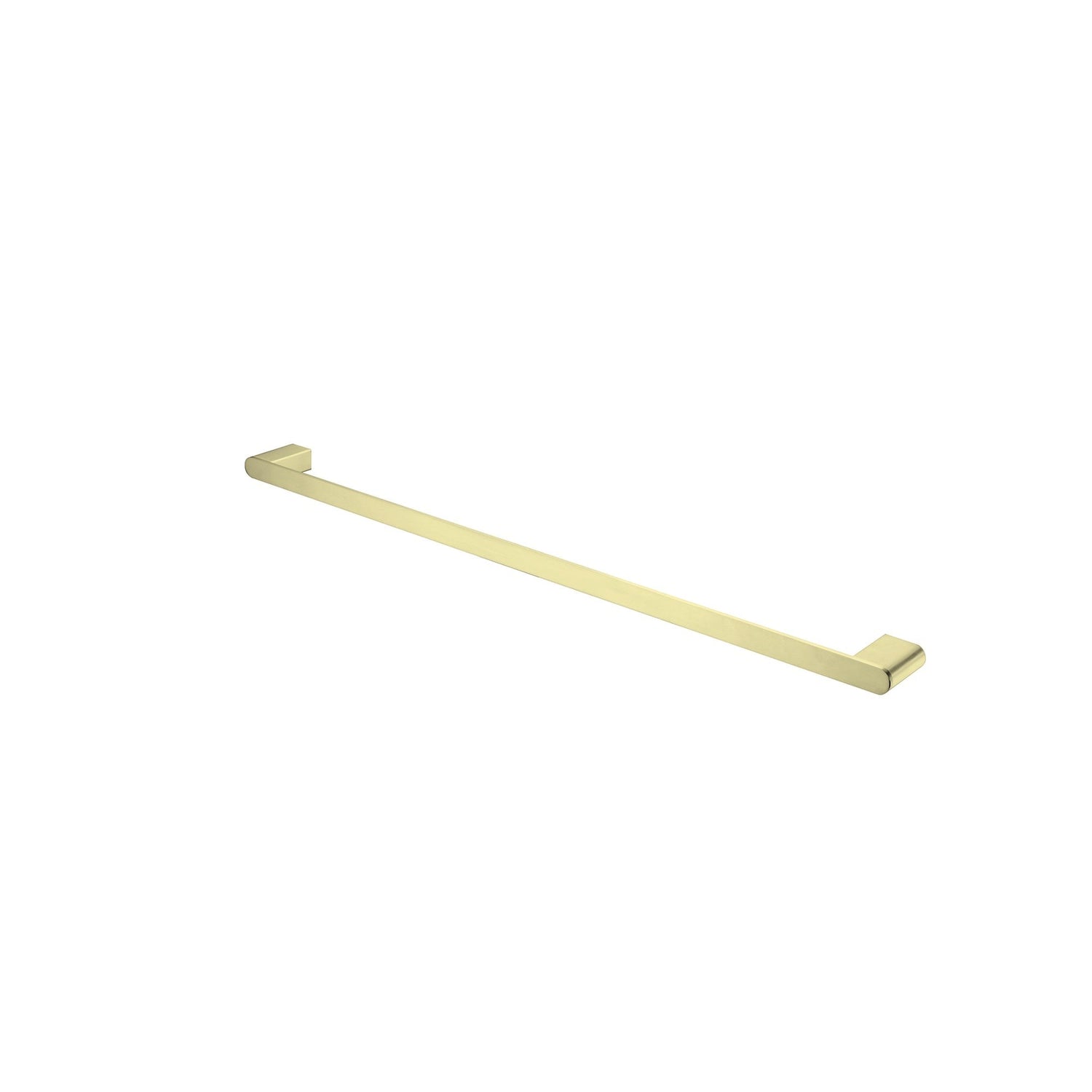 Nero NR9030BG Bianca Single Towel Rail 800mm - Brushed Gold