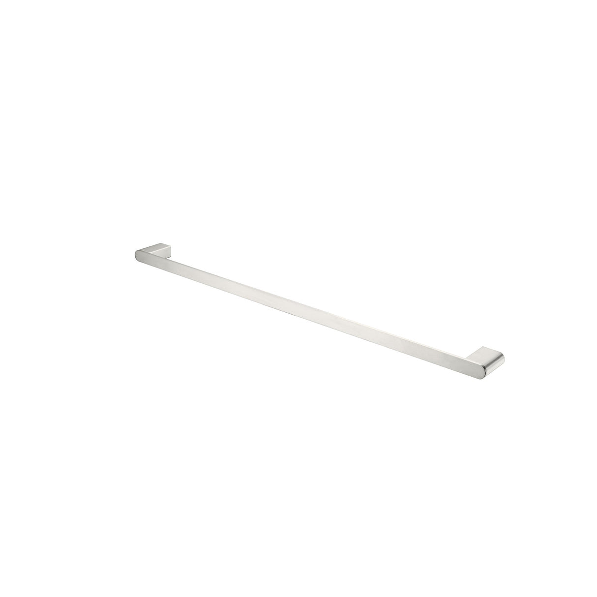 Nero NR9030BN Bianca Single Towel Rail 800mm - Brushed Nickel