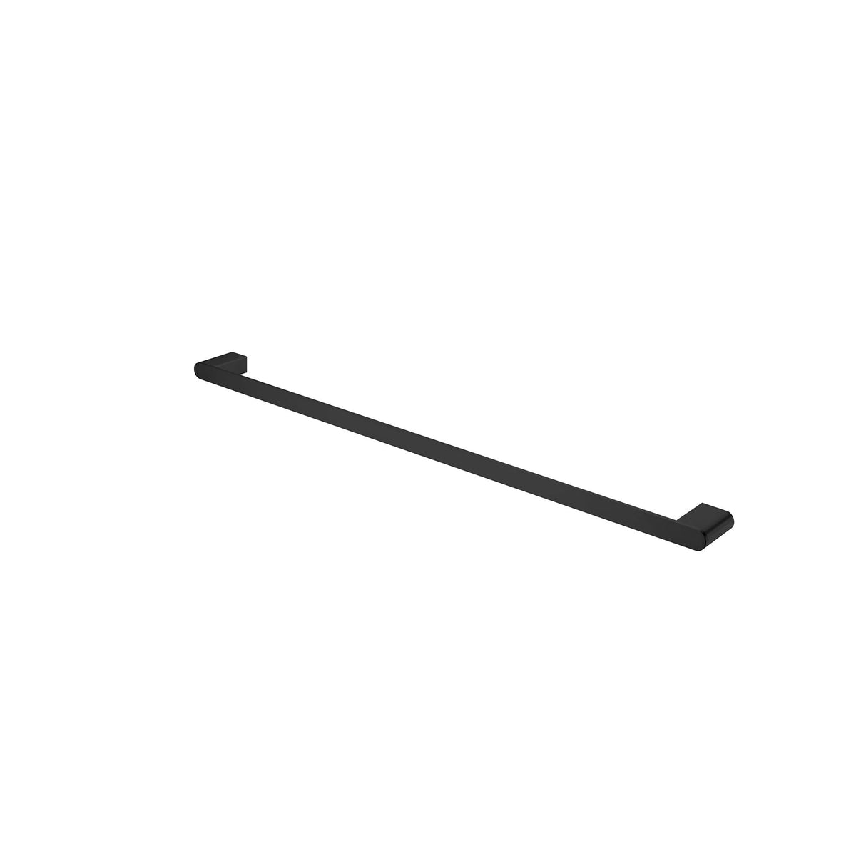 Nero NR9030MB Bianca Single Towel Rail 800mm - Matte Black