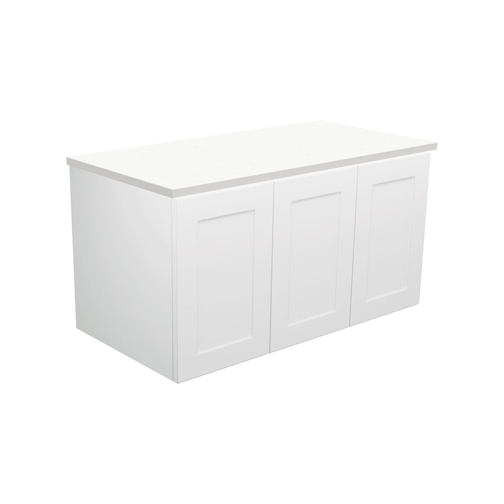 Fienza 90MR Mila 900mm Wall-Hung Cabinet, Right Drawer, Cabinet Only
