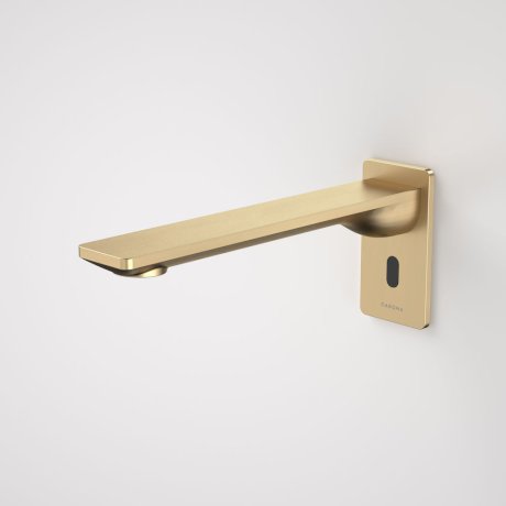 Caroma 99677BB6AF Urbane II Sensor 220mm Wall Outlet Kit, Lead Free - Brushed Brass