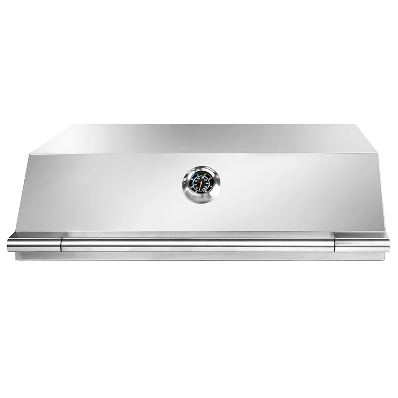 Artusi ABBQMH2 BBQ Roasting Dome with Thermostat (Lid Only), Stainless Steel