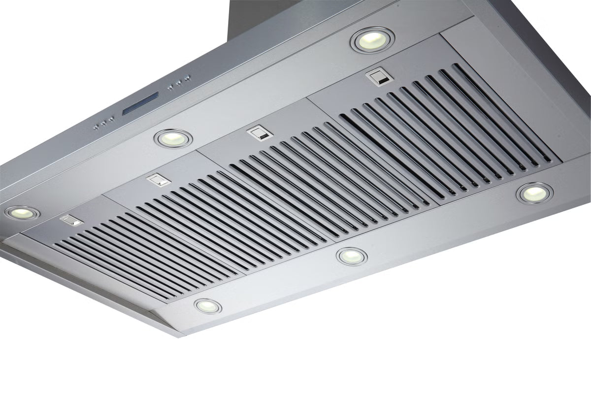 Artusi ACH12BBQ 120cm Canopy Outdoor BBQ Rangehood, 2000m3/hr, Stainless Steel