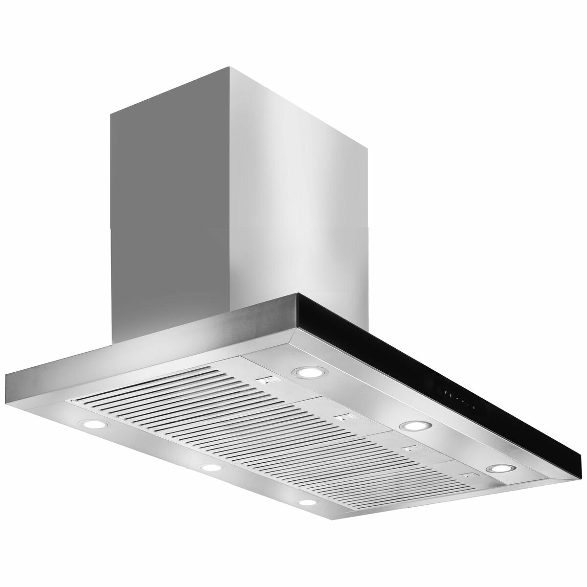 Artusi ACH12BBQB 1200mm BBQ Rangehood, Black Fascia