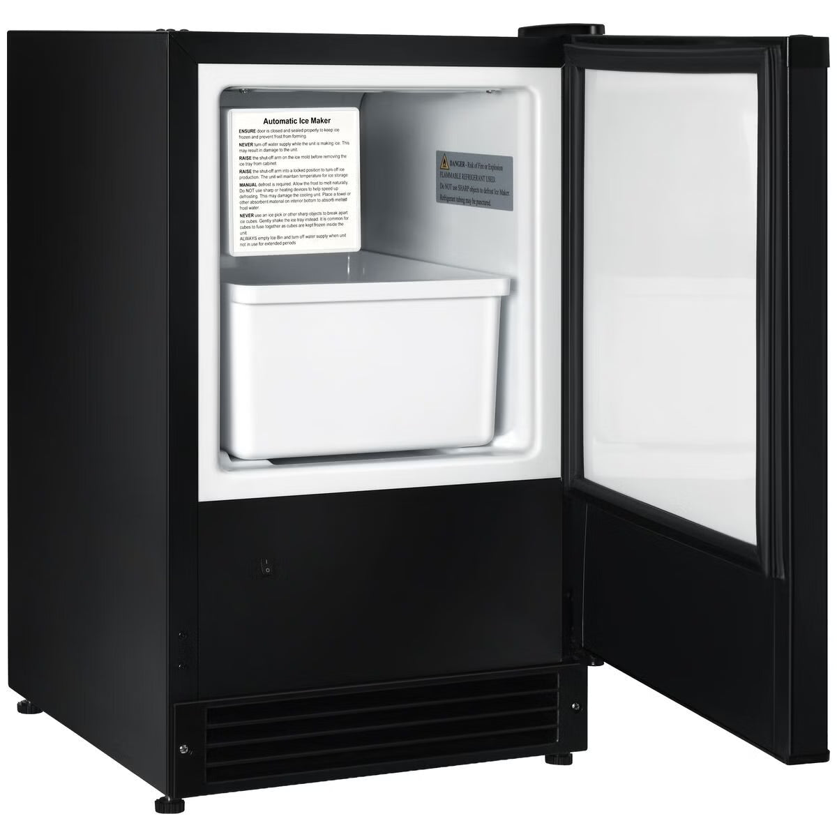 Artusi AIM4009B Freestanding Ice Maker, Black