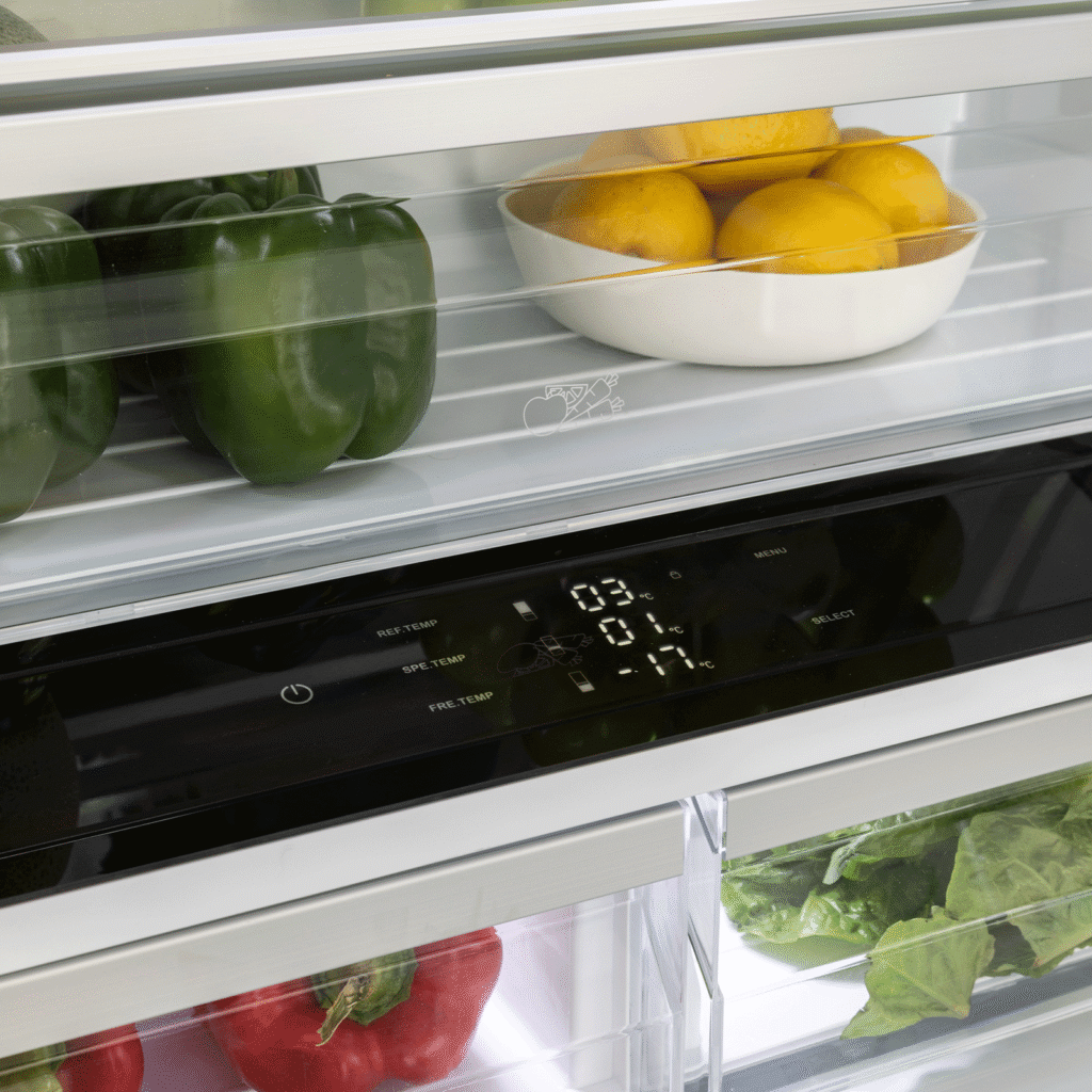 Artusi AINT9100FD 91cm 546L Integrated French Door Fridge