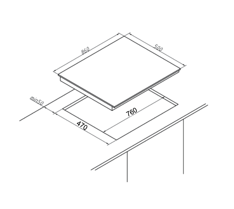 Whirlpool AKC950CIXOC 90cm 5 Burner Gas Cooktop in Stainless Steel
