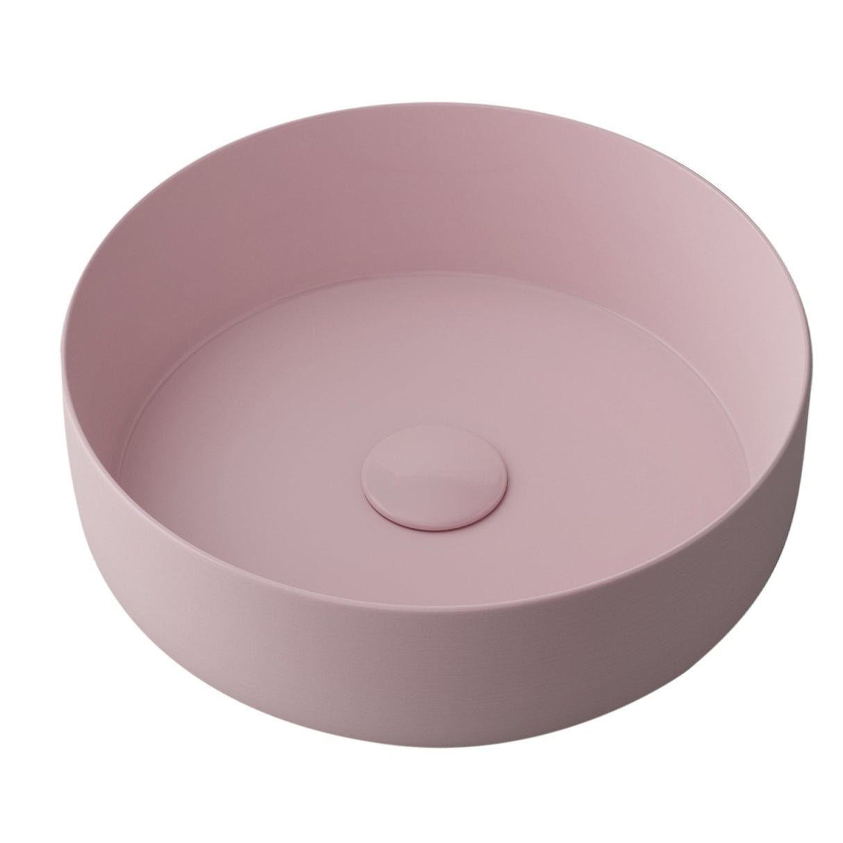 TIMBERLINE ALLURE ABOVE COUNTER BASIN MATTE PINK 360MM