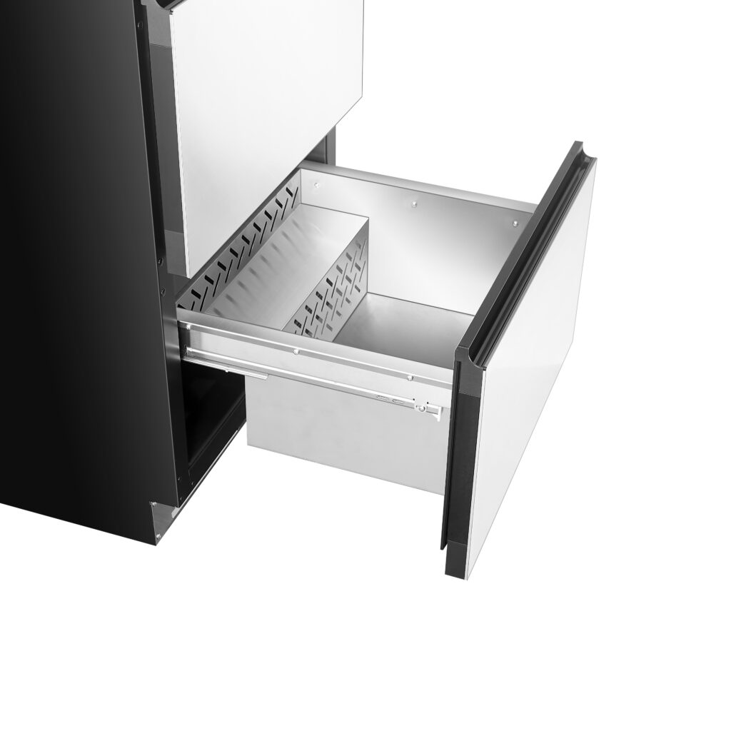Artusi AUBF620X Dual drawer Underbench Beverage Chiller