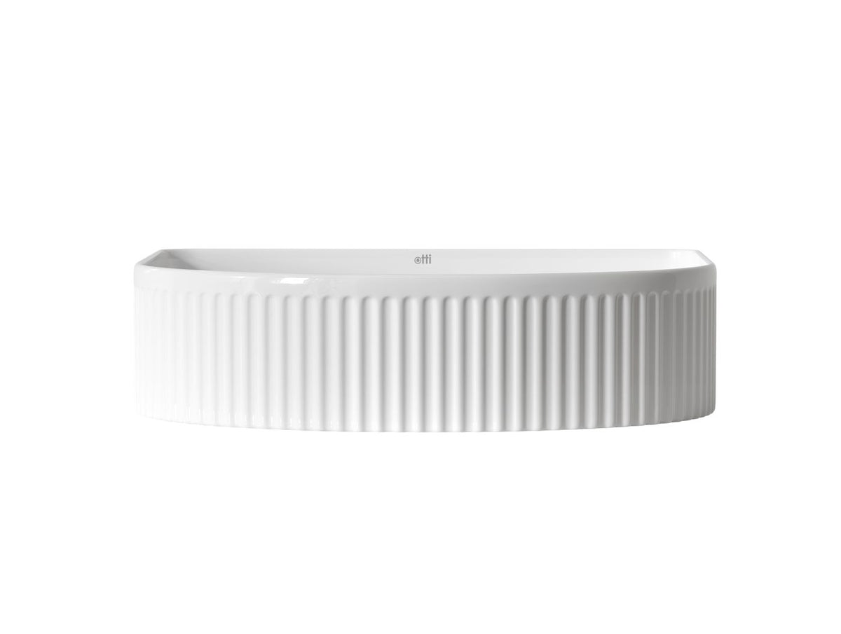 Otti OT4136C Archie 415x365x100 Fluted Above Counter Basin