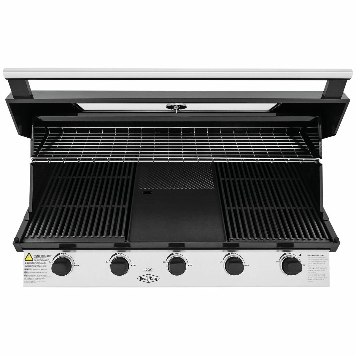 Beefeater BBG1250BB 1200 Series 5 Burner LPG Built-In BBQ - Beefeater Factory Seconds