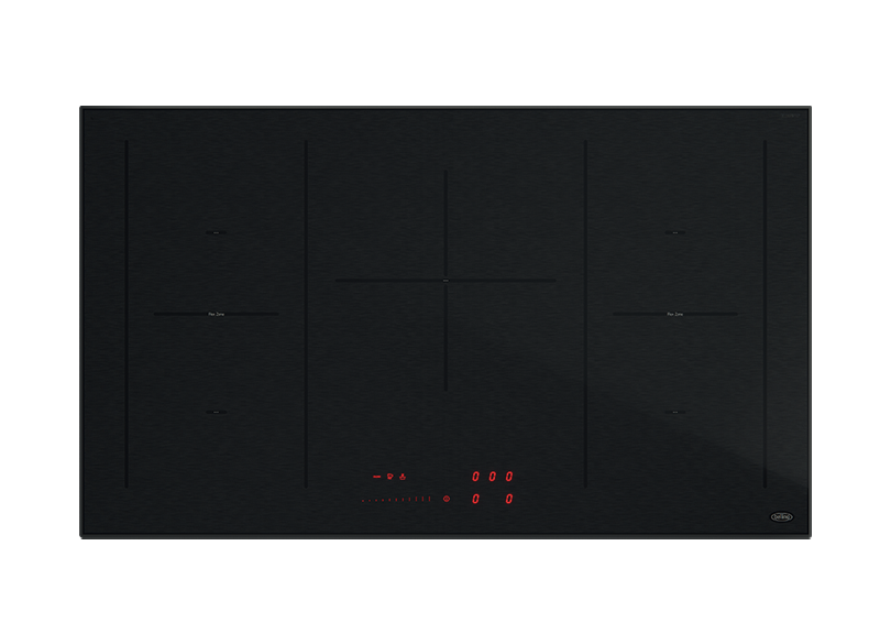 Belling BDC95IN2F 90cm 5 Zone Induction Cooktop, Matte Black - Made in France