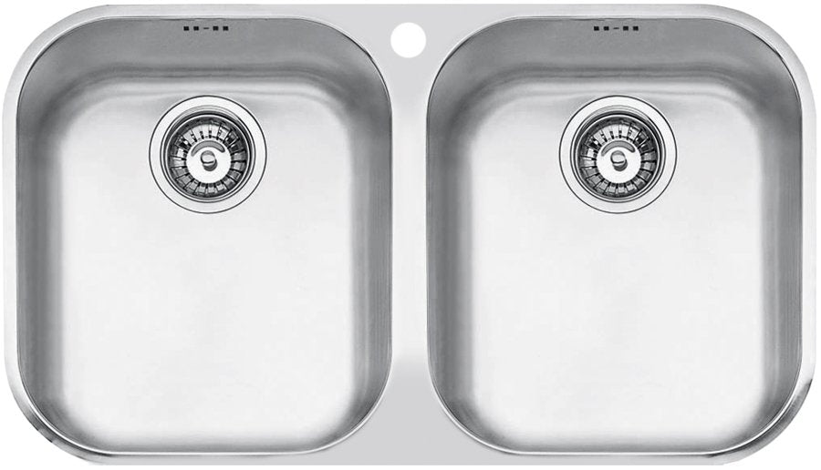 Abey Barazza BF200U B-Fast Undermount Double Bowl Sink