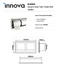 Innova Ascent BLMS69 Twin Paper Towel Holder/Dispenser - Special Order
