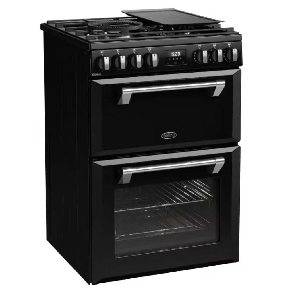 Belling BMR60DODFB Mini Richmond 60cm Dual Fuel Freestanding Cooker - Black