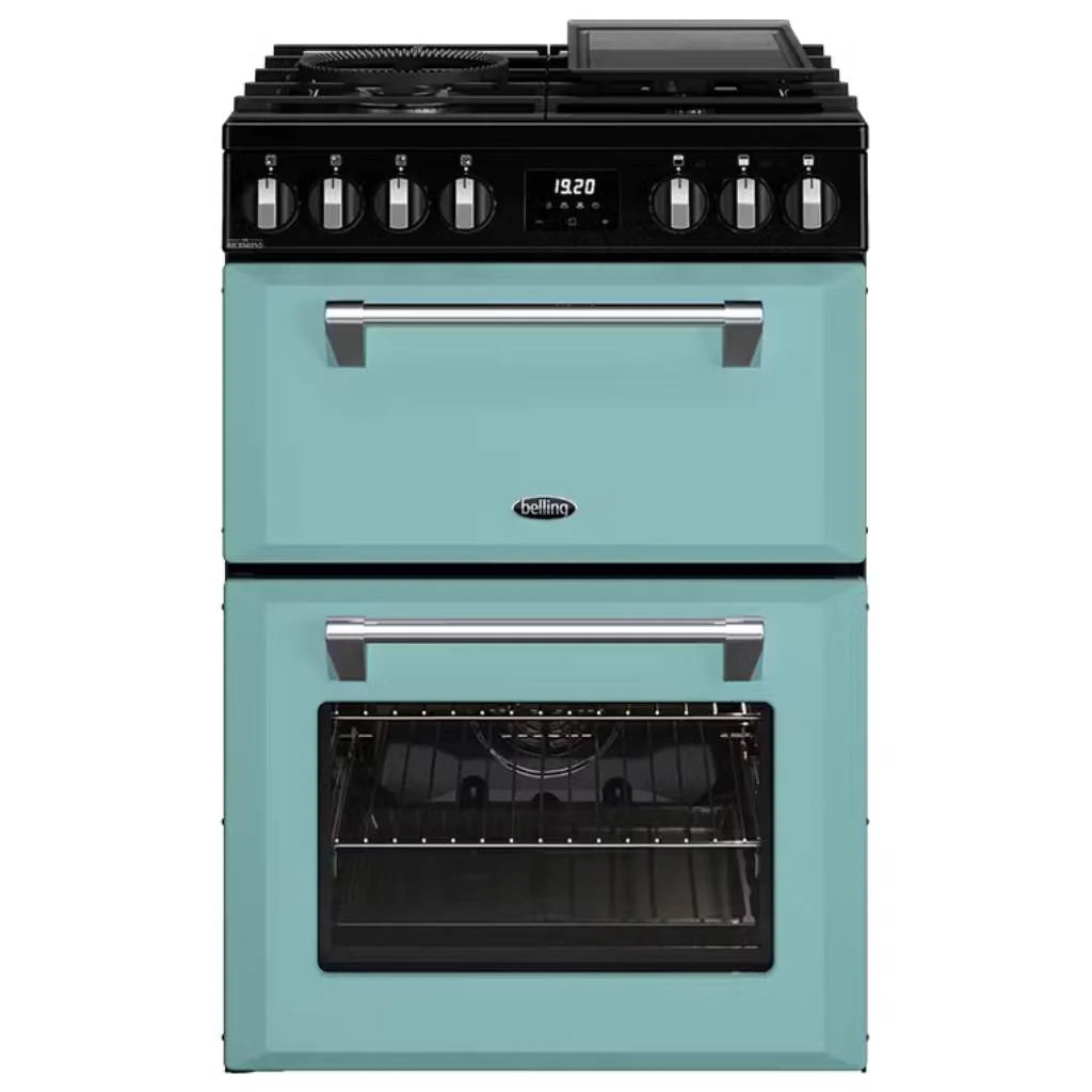 Belling BMR60DODFCB Mini Richmond 60cm Dual Fuel Freestanding Cooker - Country Blue
