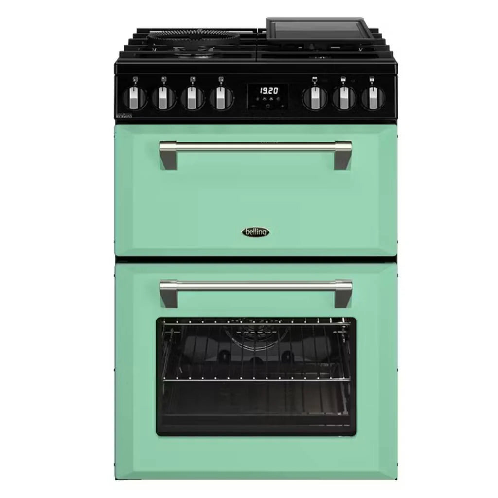 Belling BMR60DODFMM Mini Richmond 60cm Dual Fuel Freestanding Cooker - Mojito Mint